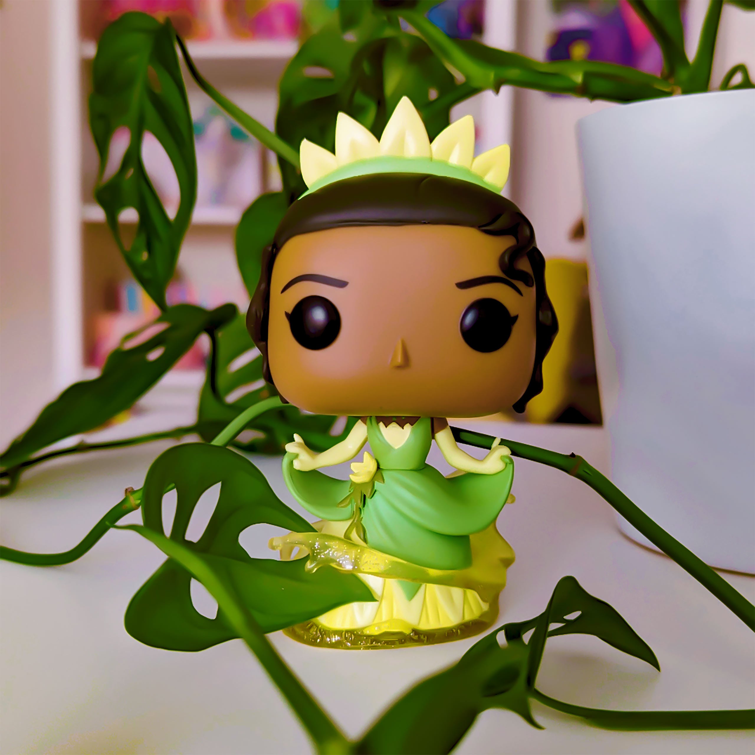 Produktbild Prinsessan och grodan - Tiana Funko Pop Figur Disney 100