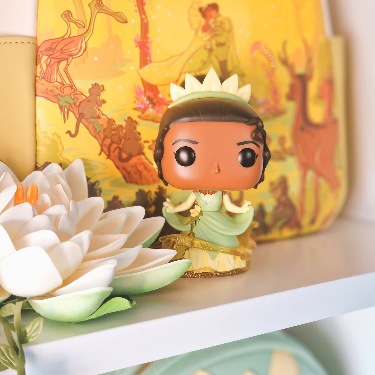 Produktbild Prinsessan och grodan - Tiana Funko Pop Figur Disney 100