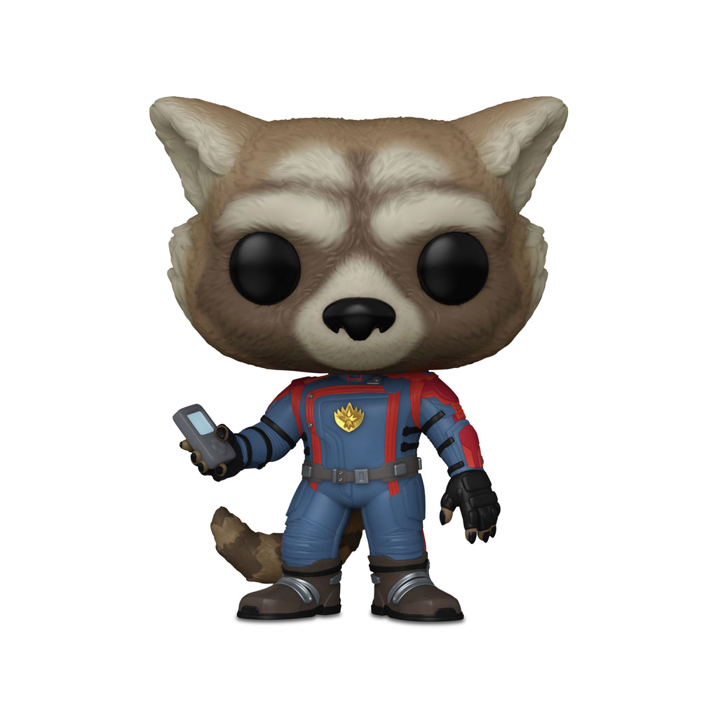 Produktbild Guardians of the Galaxy - Rocket Raccoon Funko Pop figur med vickande huvud