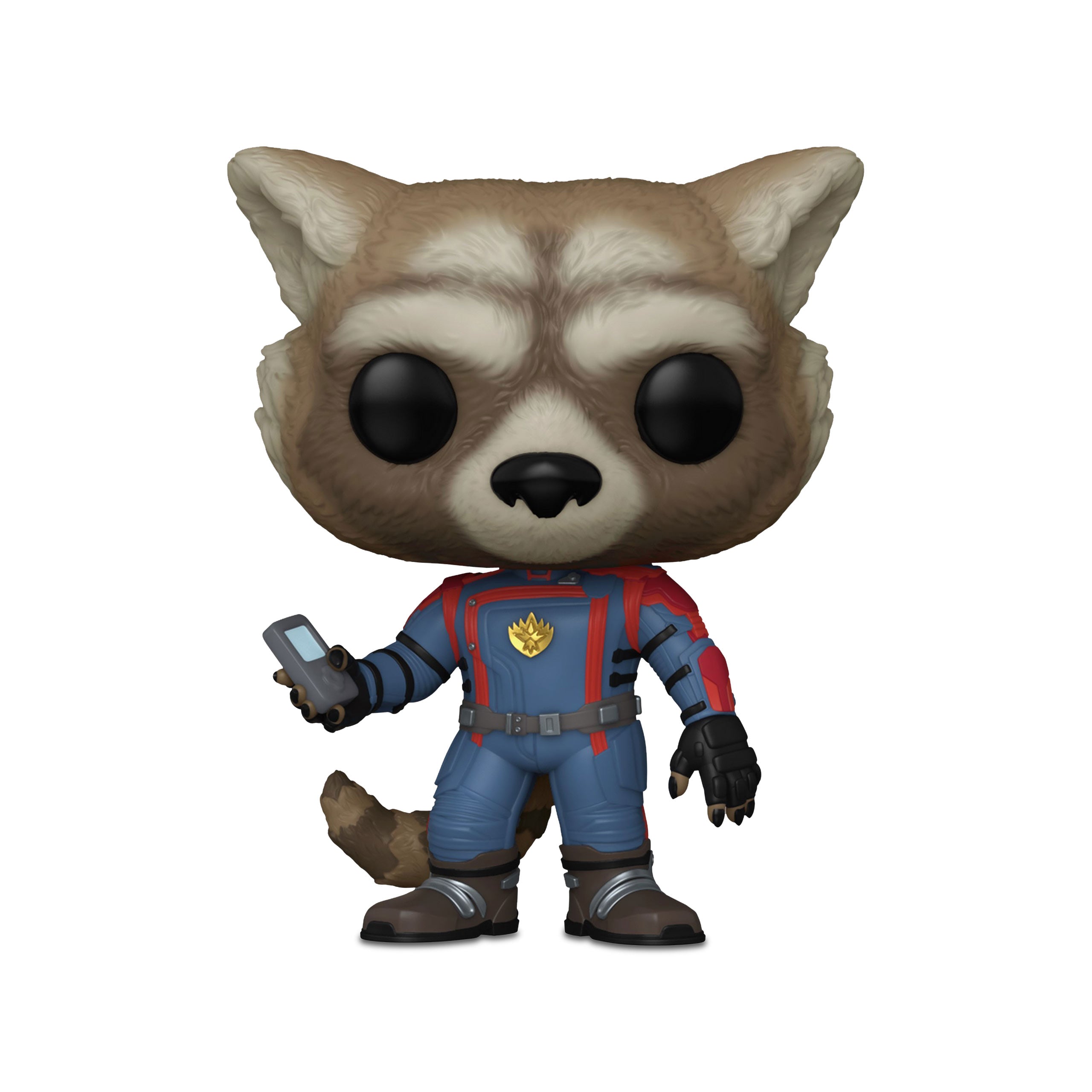Produktbild Guardians of the Galaxy - Rocket Raccoon Funko Pop figur med vickande huvud
