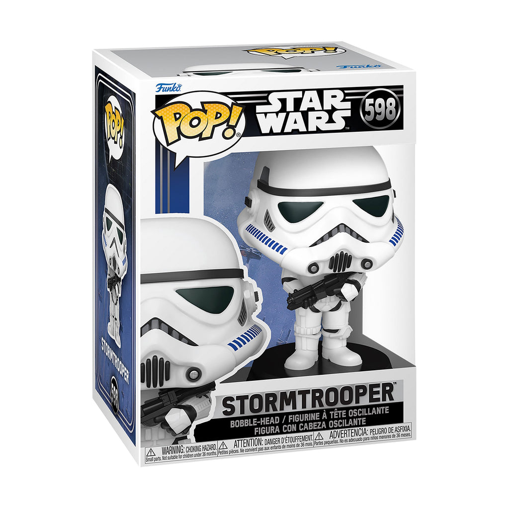 Produktbild Star Wars - Stormtrooper Funko Pop figur med rörligt huvud
