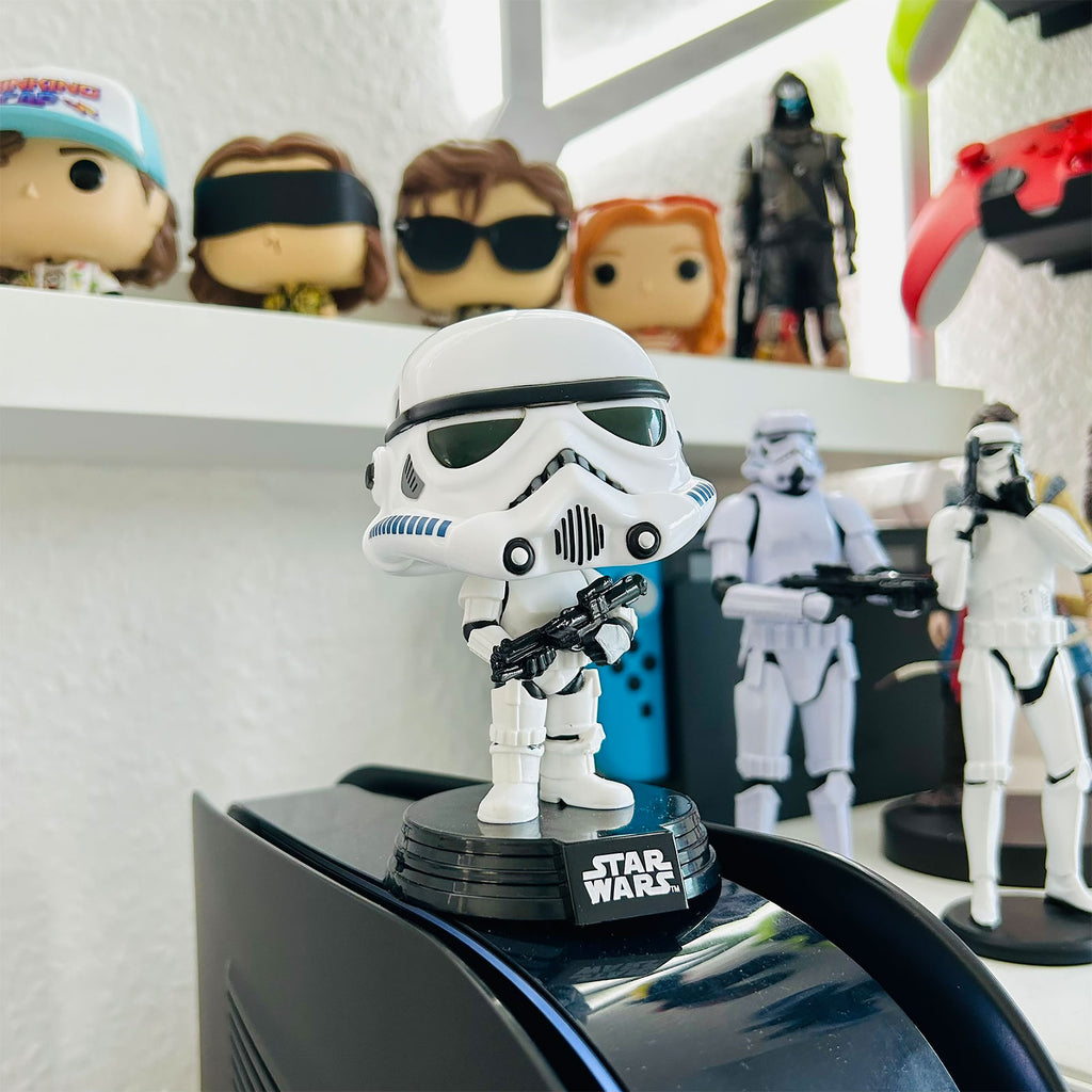 Produktbild Star Wars - Stormtrooper Funko Pop figur med rörligt huvud