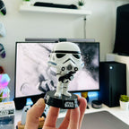 Produktbild Star Wars - Stormtrooper Funko Pop figur med rörligt huvud