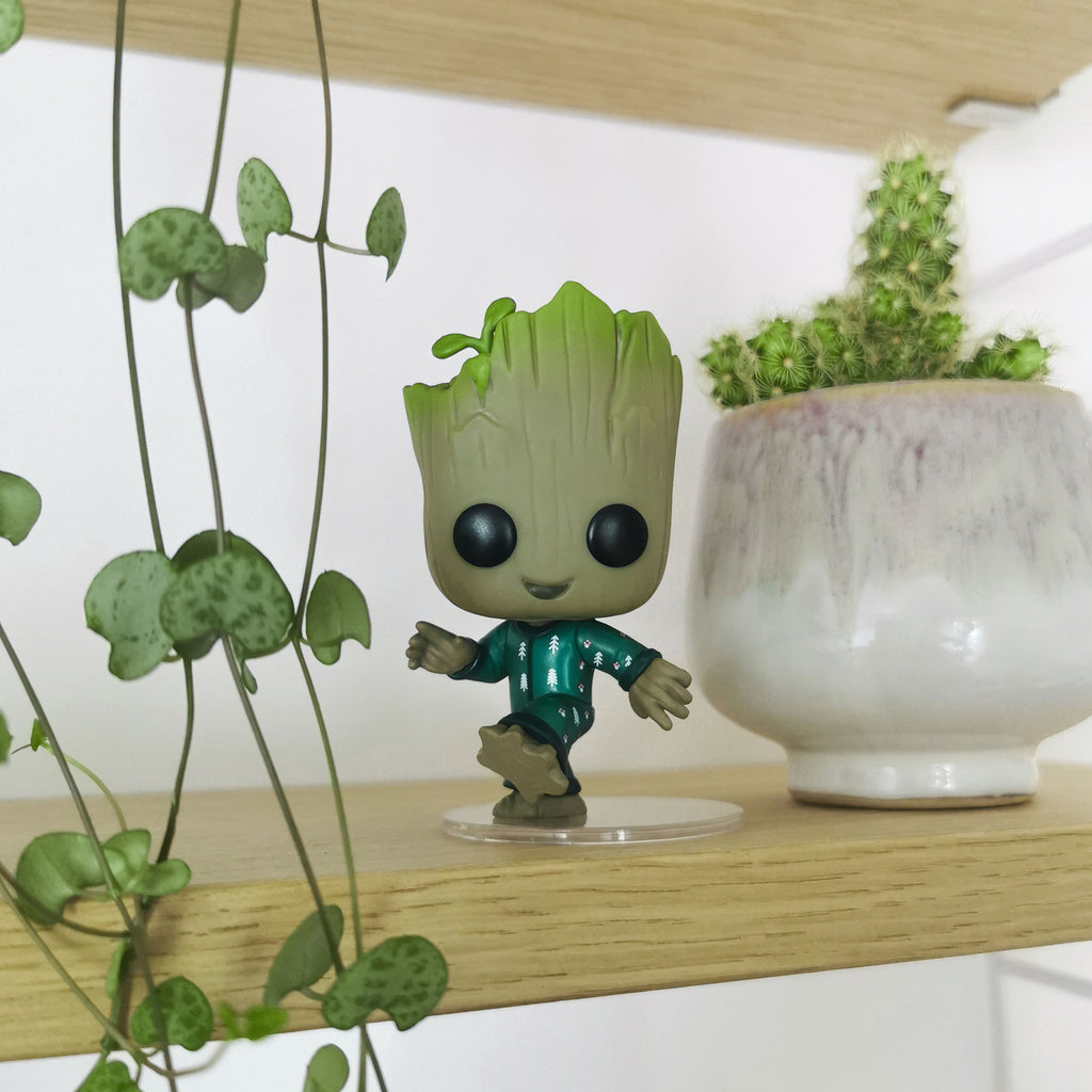 Produktbild Jag är Groot - Groot i Onesie Funko Pop vickande huvud-figur