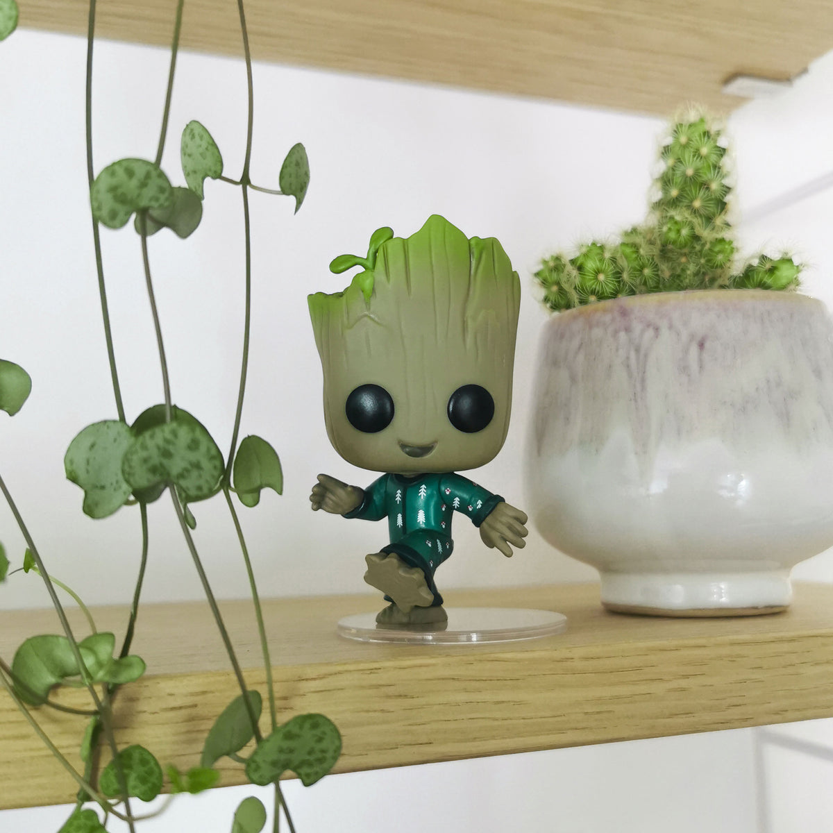 Produktbild Jag är Groot - Groot i Onesie Funko Pop vickande huvud-figur