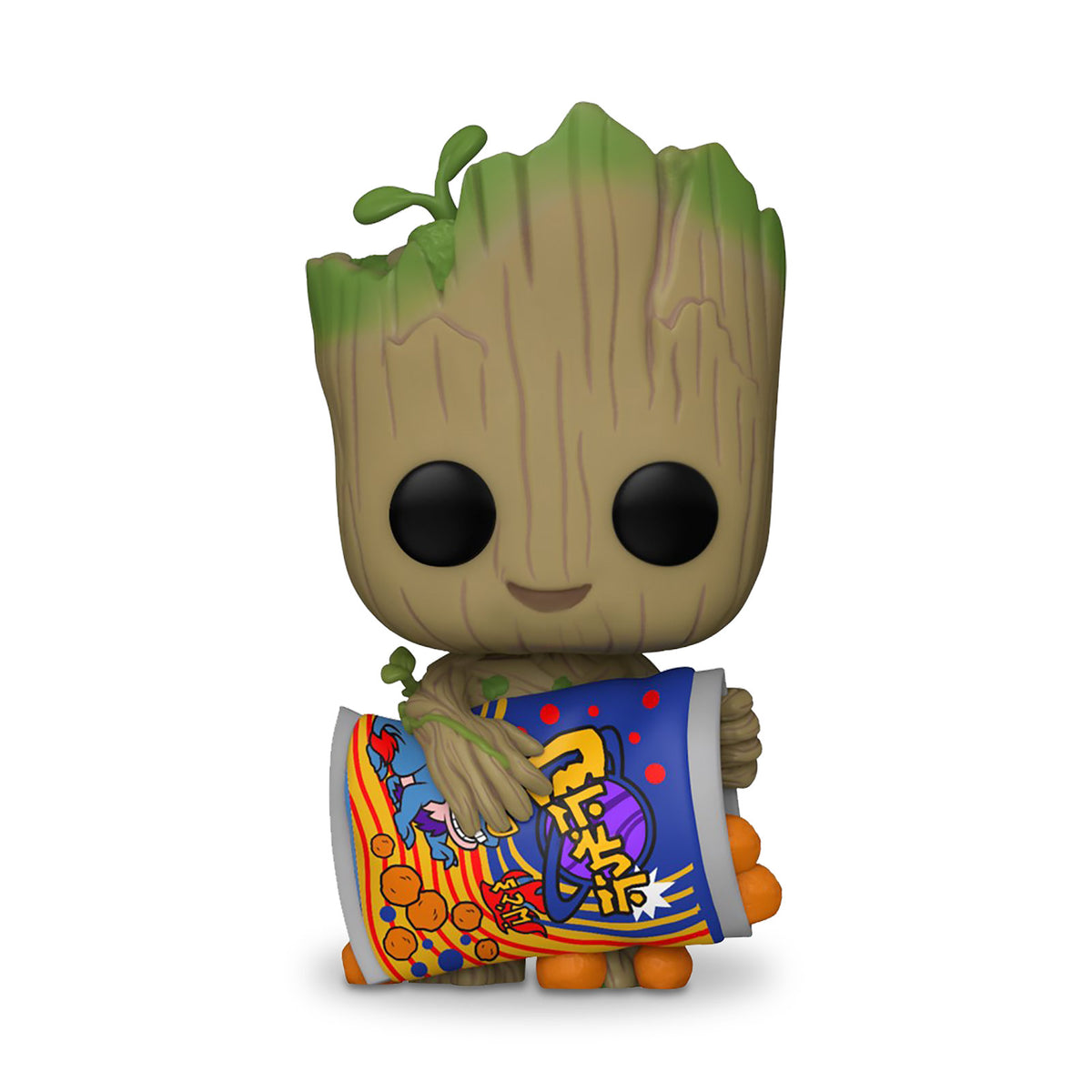 Produktbild Jag är Groot - Groot med ostbollar Funko Pop figur med vickande huvud