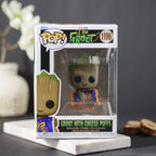Produktbild Jag är Groot - Groot med ostbollar Funko Pop figur med vickande huvud
