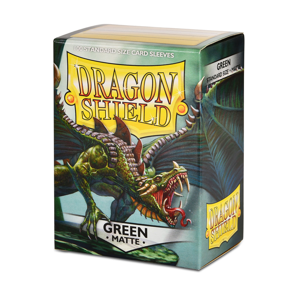 Produktbild Dragon Shield - Kortfodral 100-pack grön