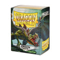 Produktbild Dragon Shield - Kortfodral 100-pack grön