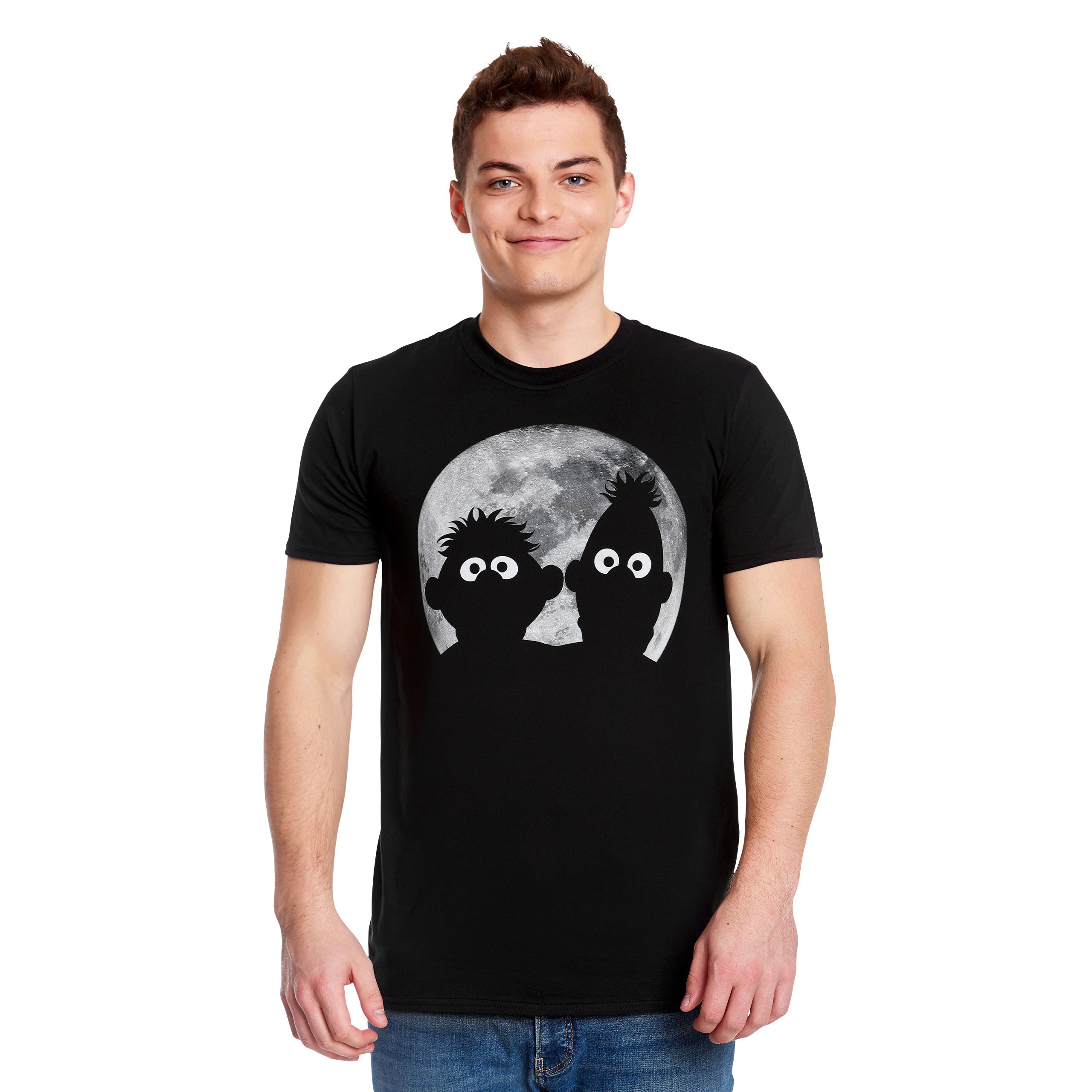 Product image Sesame Street - Ernie & Bert Moonnight T-Shirt Black