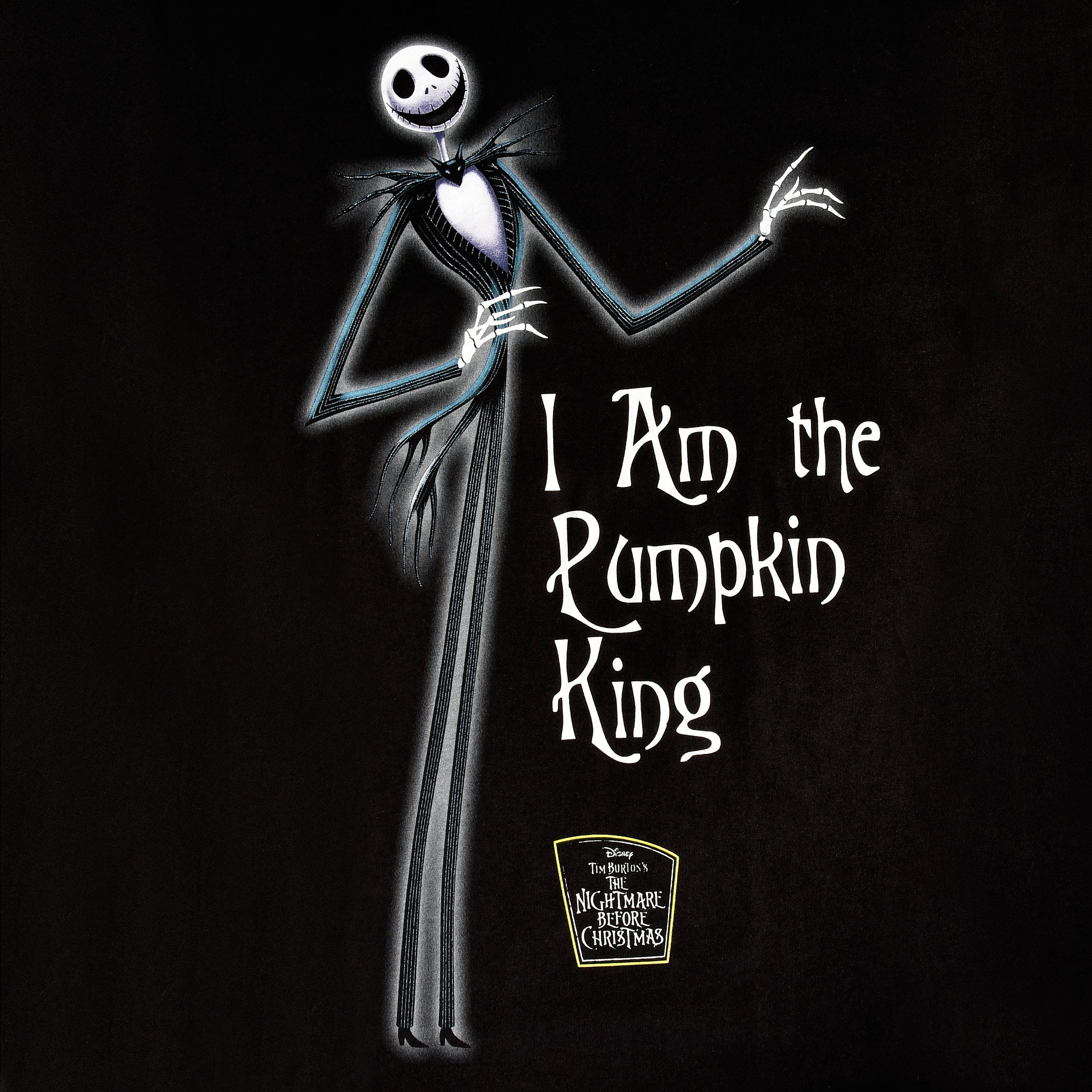 Produktbild Nightmare Before Christmas - The Pumpkin King T-shirt svart