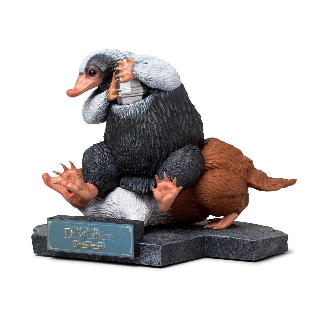 Product image Niffler Alfie and Timothy Statue - Fantastic Beasts Dumbledore's Secrets