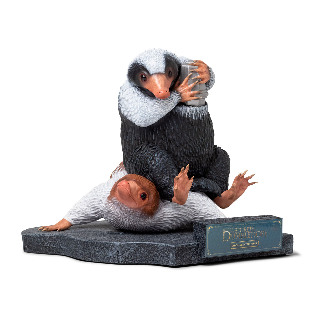 Product image Niffler Alfie and Timothy Statue - Fantastic Beasts Dumbledore's Secrets