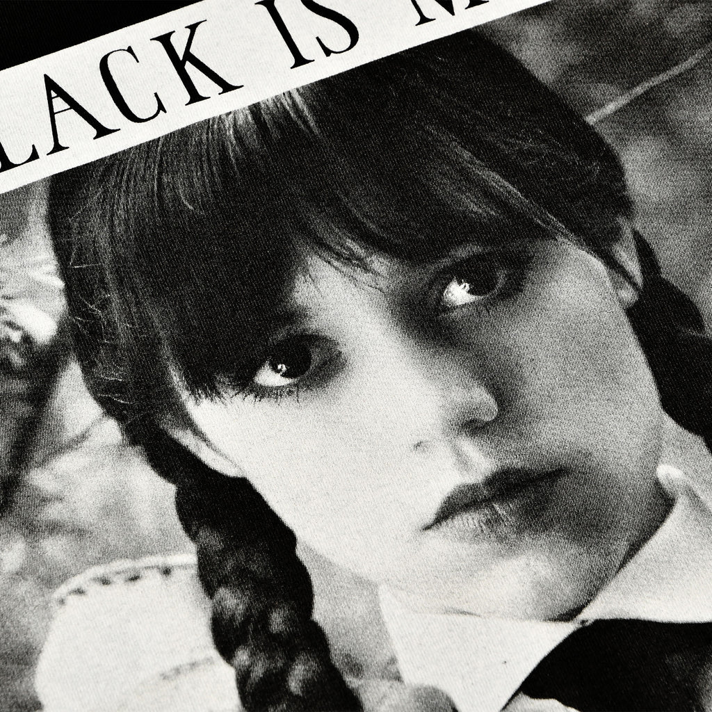 Produktbild Wednesday - Black Is My Happy Colour T-shirt svart