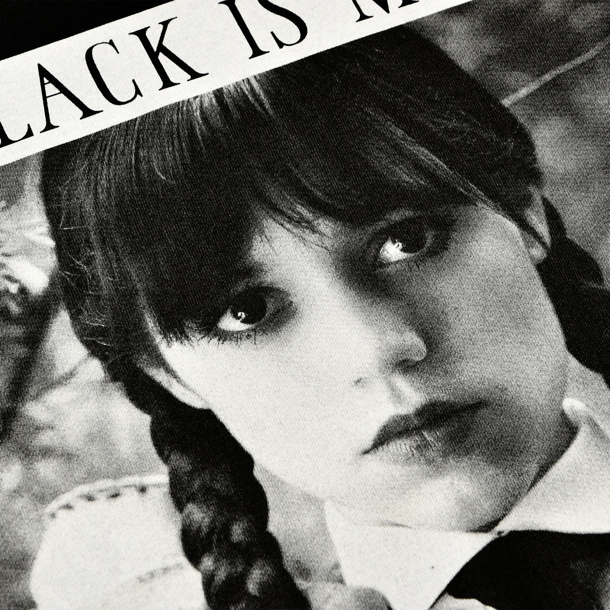 Produktbild Wednesday - Black Is My Happy Colour T-shirt svart