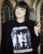 Produktbild Wednesday - Black Is My Happy Colour T-shirt svart
