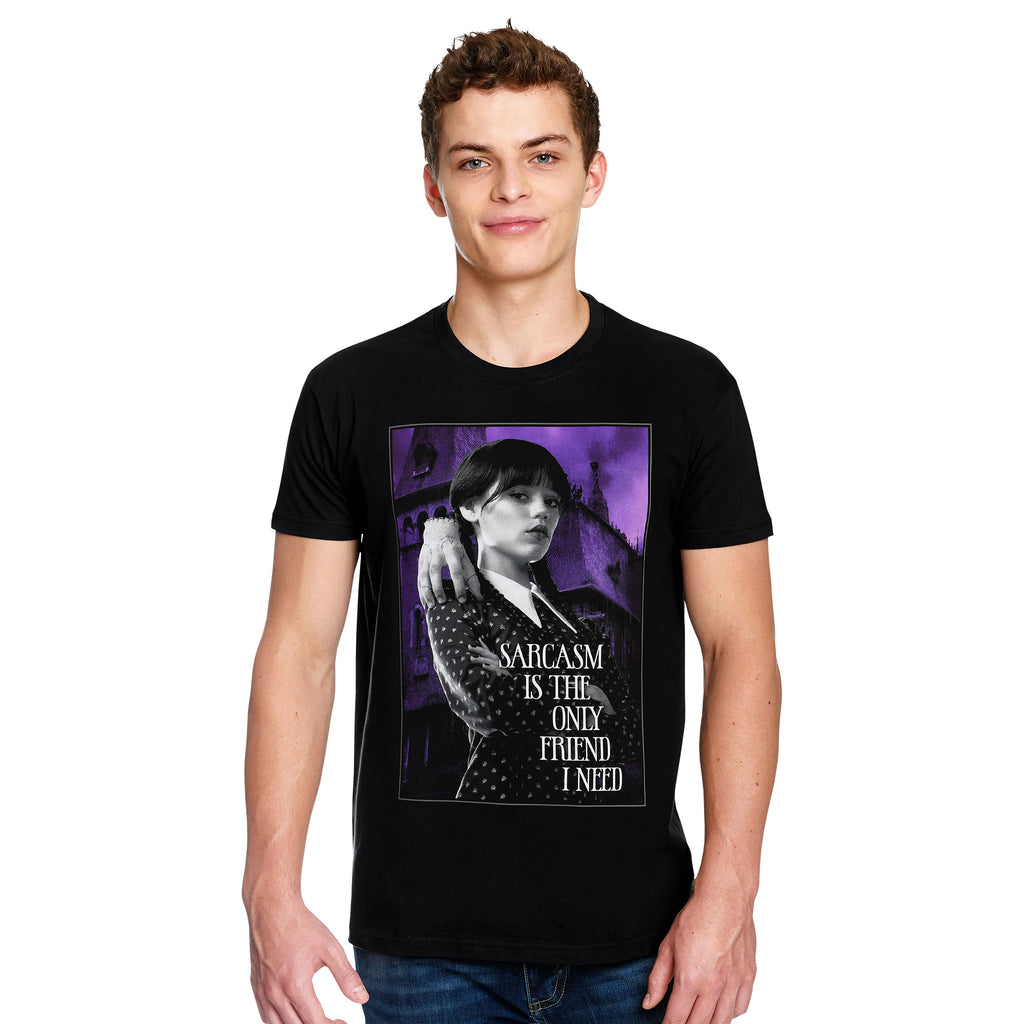 Produktbild Wednesday - Sarkasm T-shirt svart