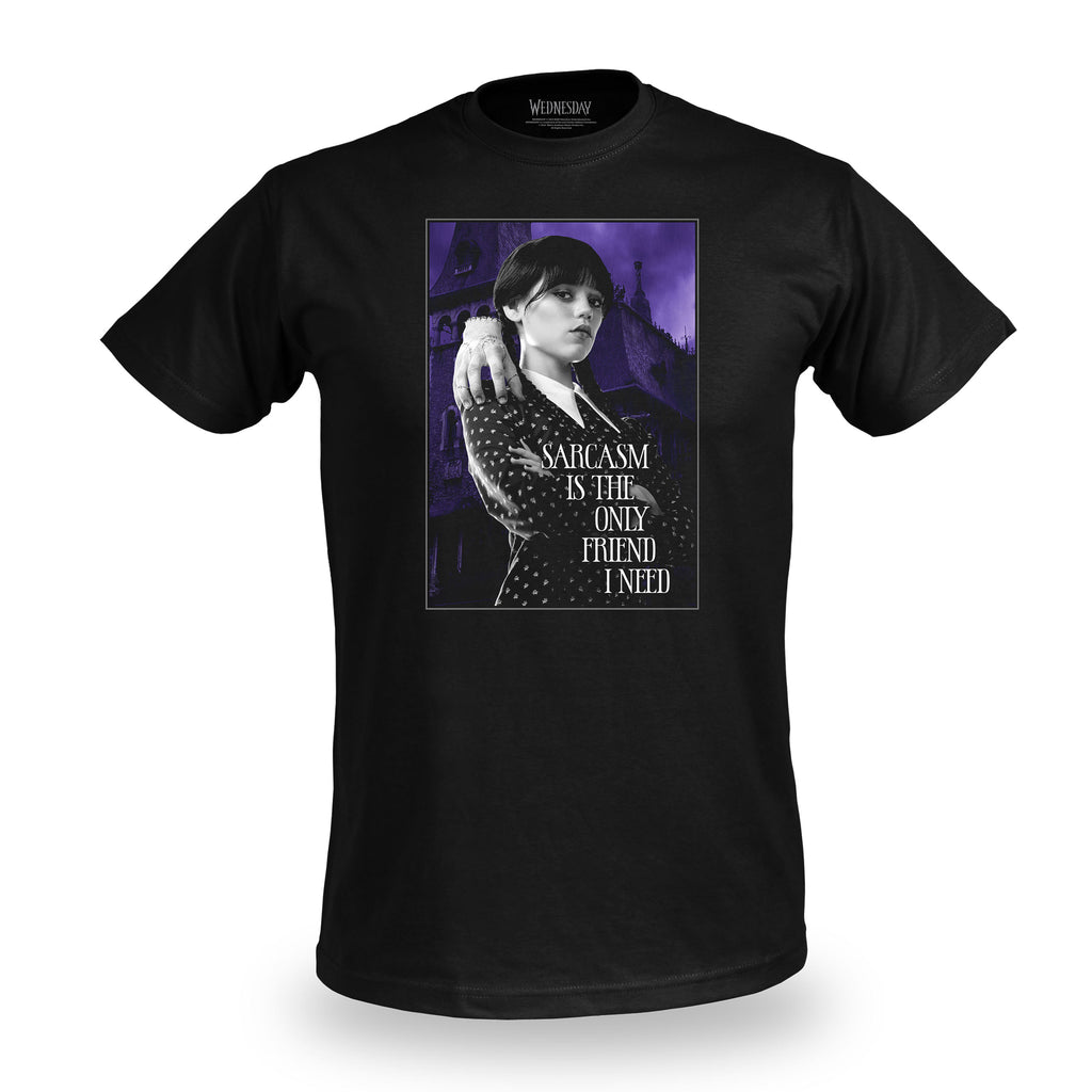 Produktbild Wednesday - Sarkasm T-shirt svart