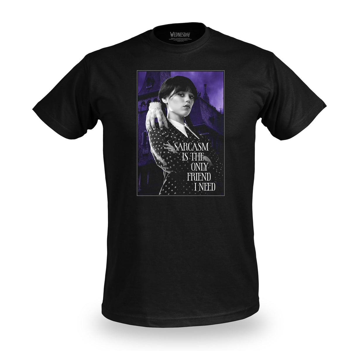Produktbild Wednesday - Sarkasm T-shirt svart