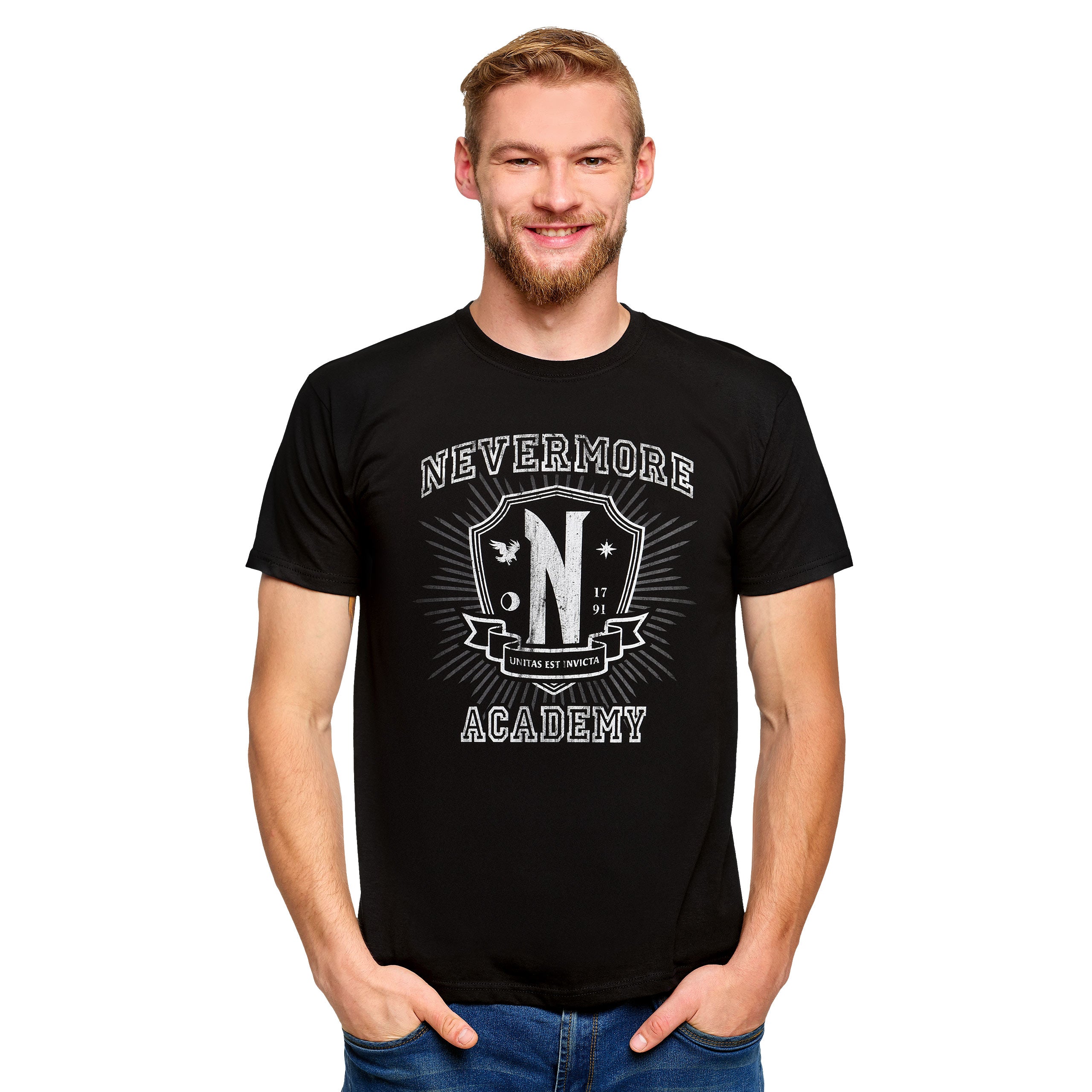 Produktbild Wednesday - Nevermore Academy T-shirt svart