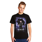 Produktbild Wednesday - Teaser Poster T-Shirt svart