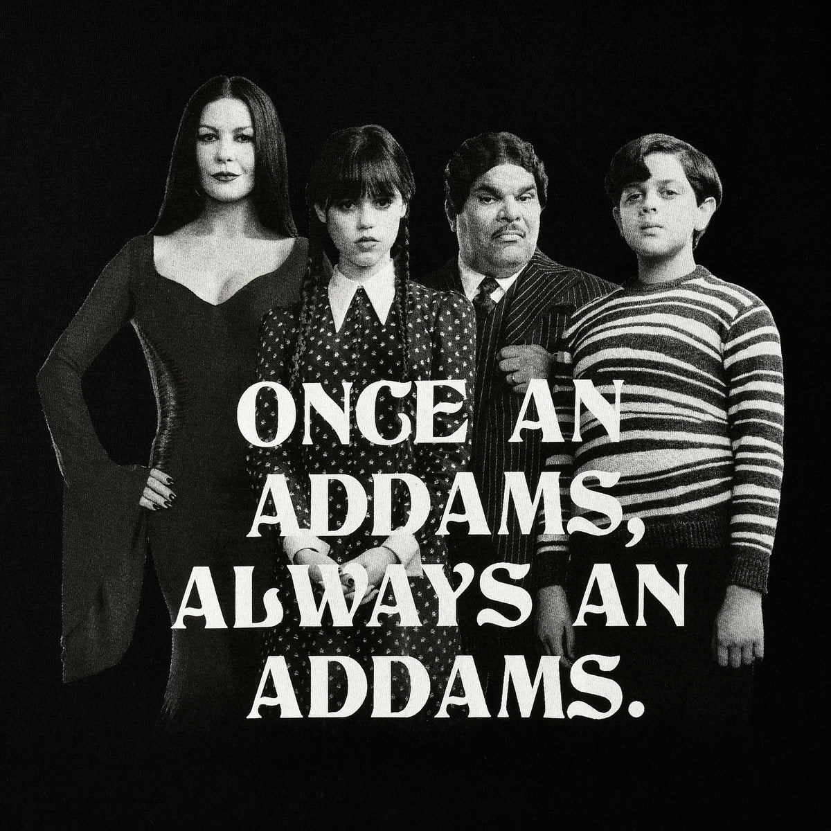 Produktbild Wednesday - Addams Family T-shirt svart