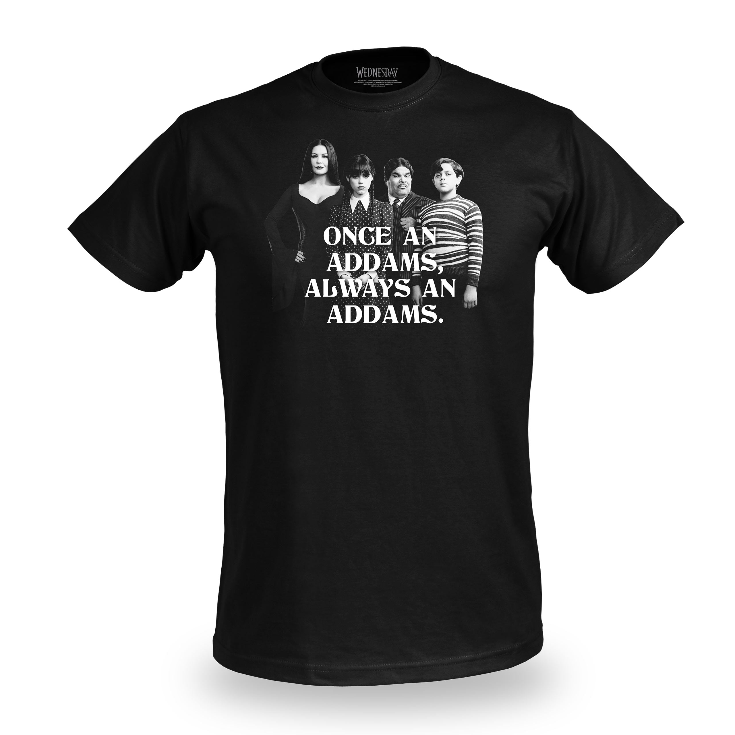 Produktbild Wednesday - Addams Family T-shirt svart