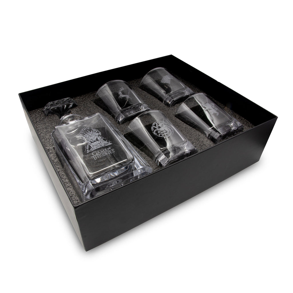Produktbild Game of Thrones - Karaff med propp och glas-set