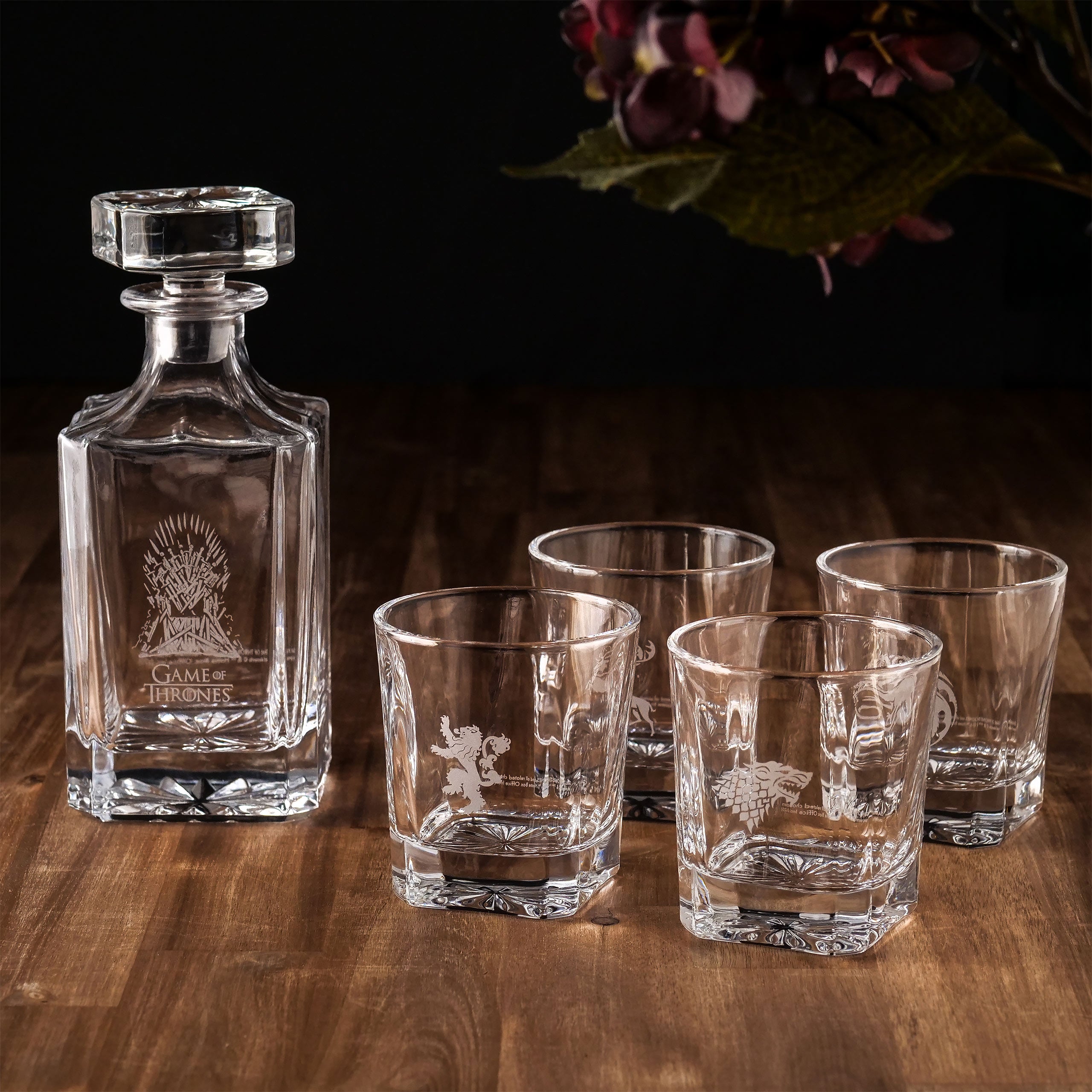 Produktbild Game of Thrones - Karaff med propp och glas-set