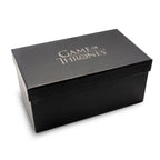 Produktbild Game of Thrones - Targaryen och Stark vapensköld glas 2-pack