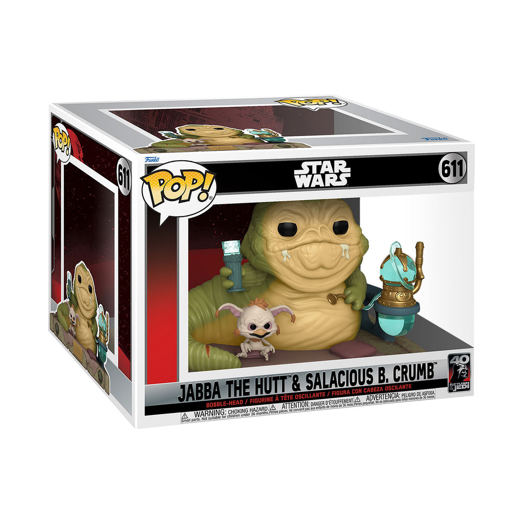 Product image Star Wars - Jabba & Salacious 40th Anniversary Funko Pop Diorama