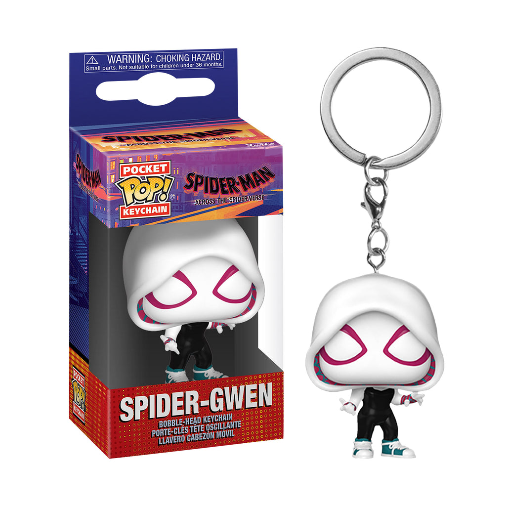 Produktbild Spider-Man Across The Spider-Verse - Spider-Gwen Funko Pop nyckelring