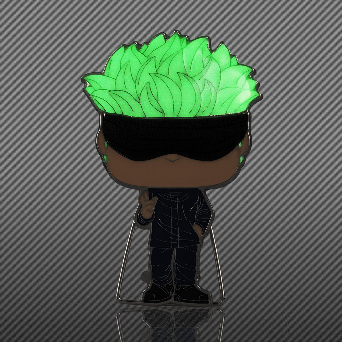 Product image Jujutsu Kaisen - Satoru Gojo Glow in the Dark Funko Pop Pin 10 cm
