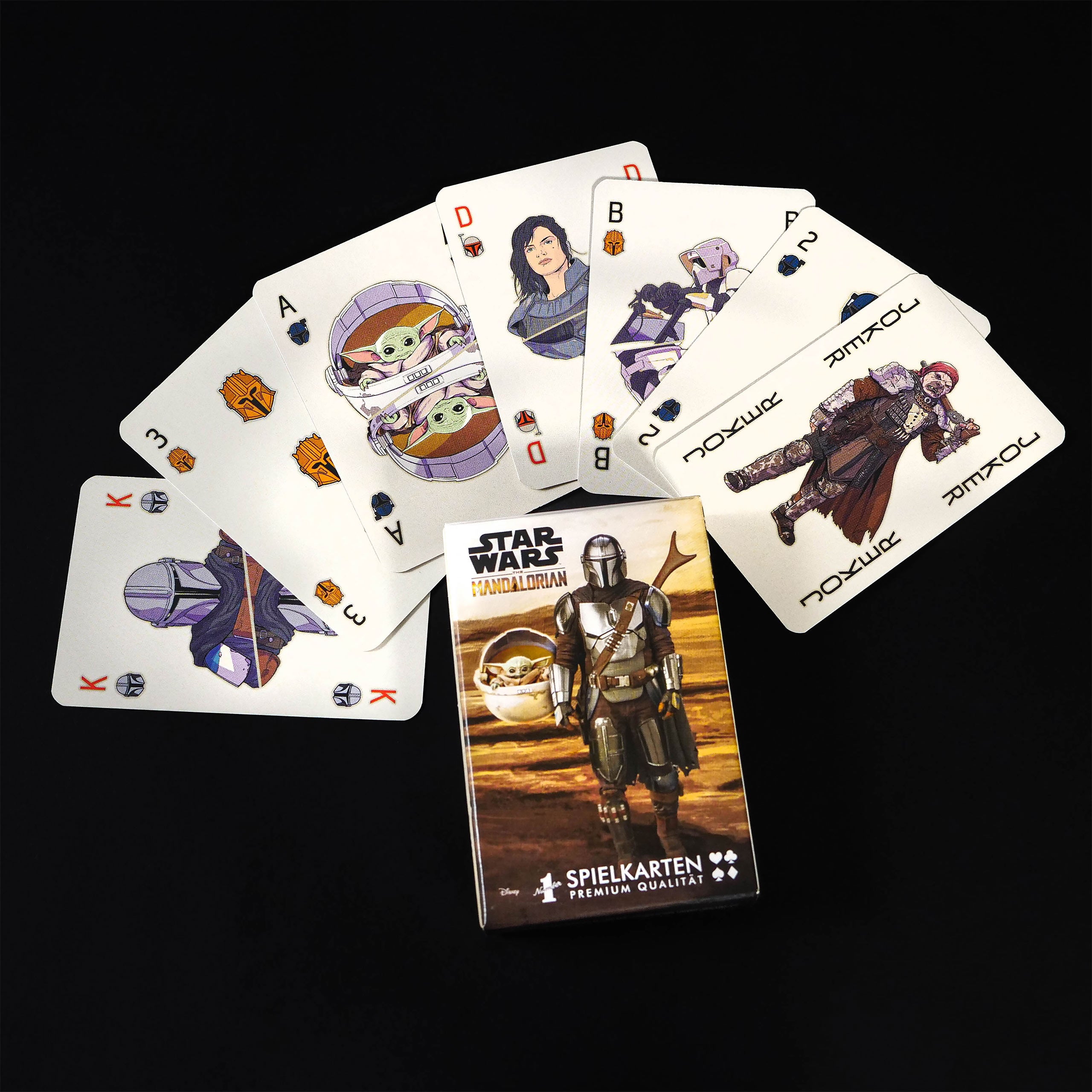 Produktbild Star Wars The Mandalorian - Spelkort