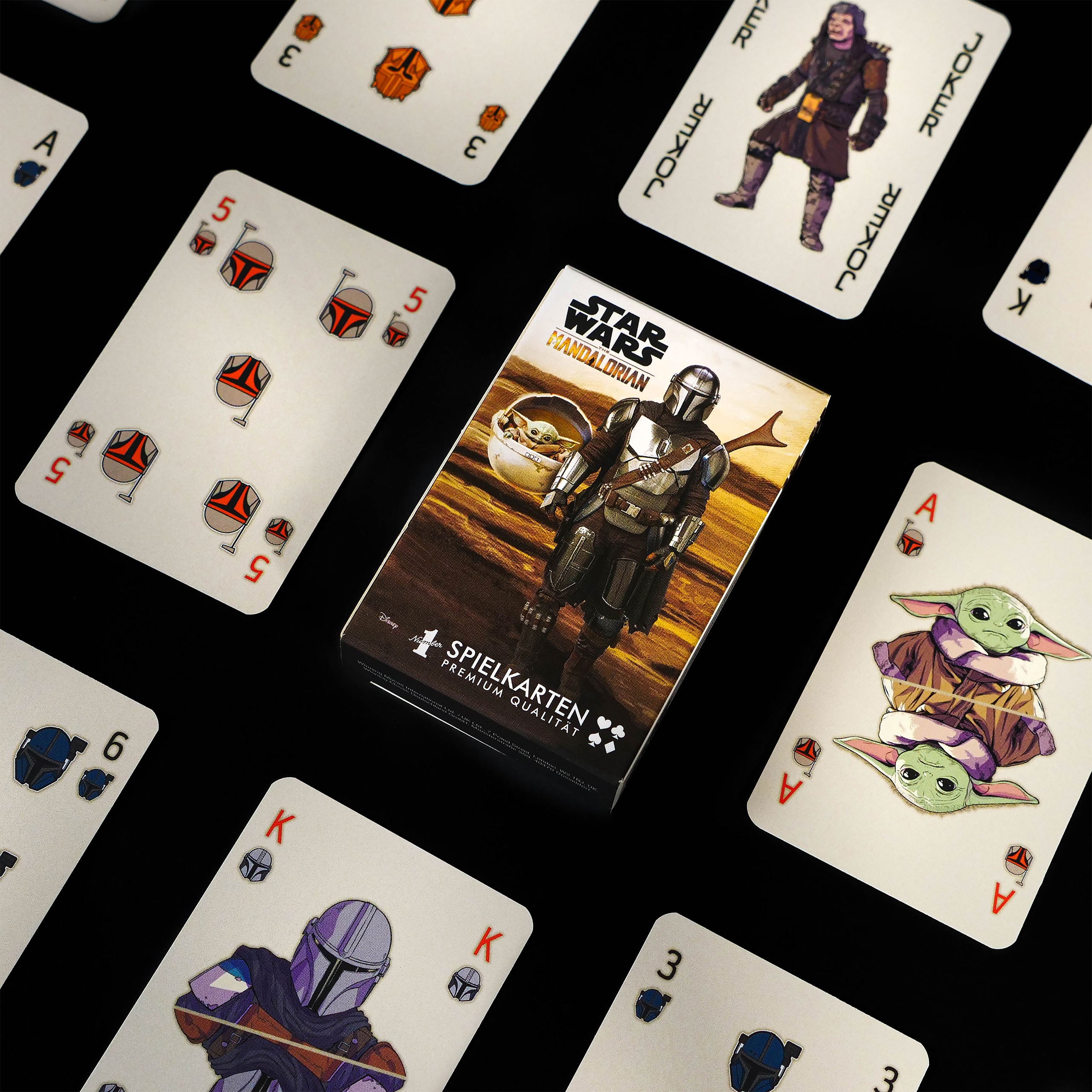 Produktbild Star Wars The Mandalorian - Spelkort