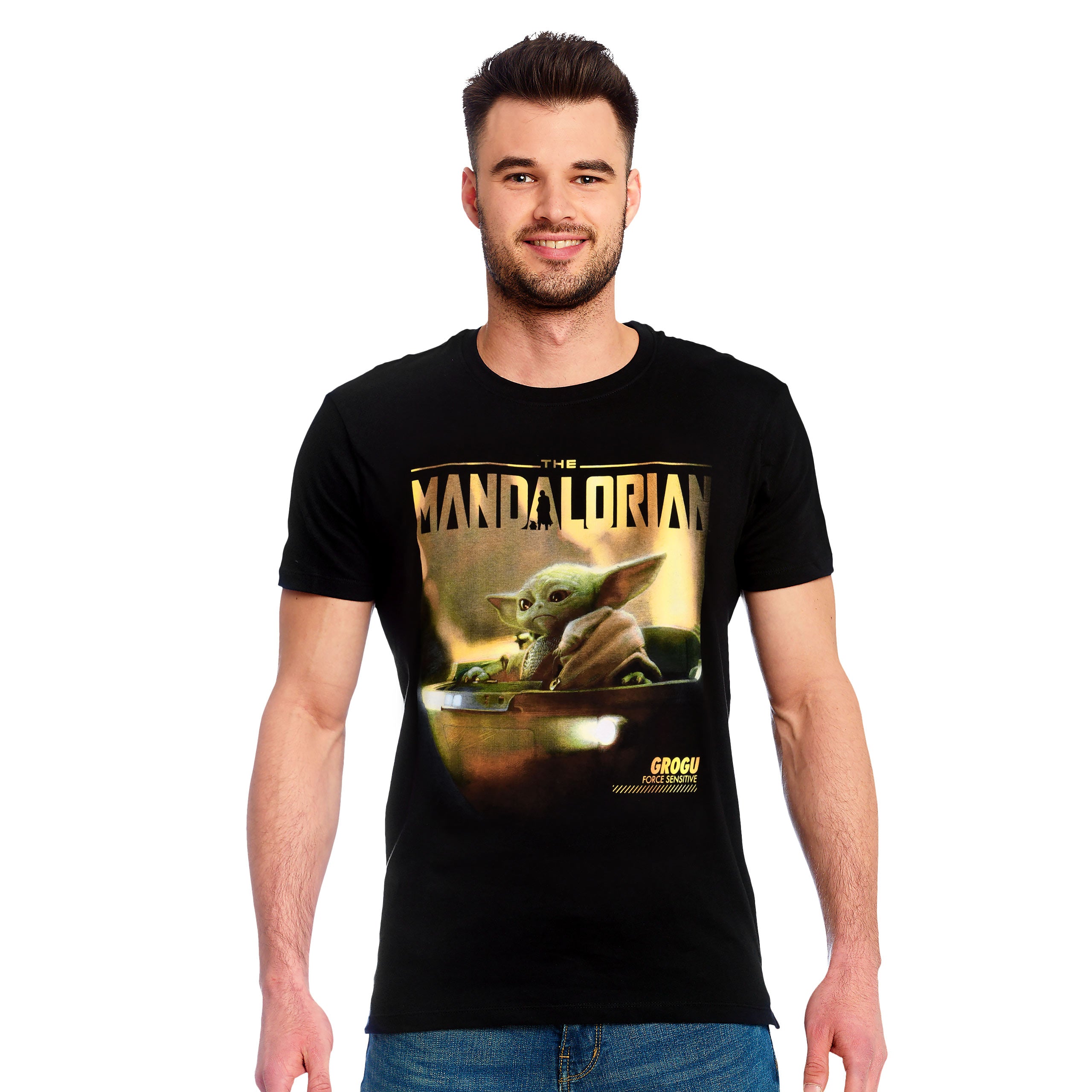 Produktbild Grogu T-shirt svart - Star Wars The Mandalorian