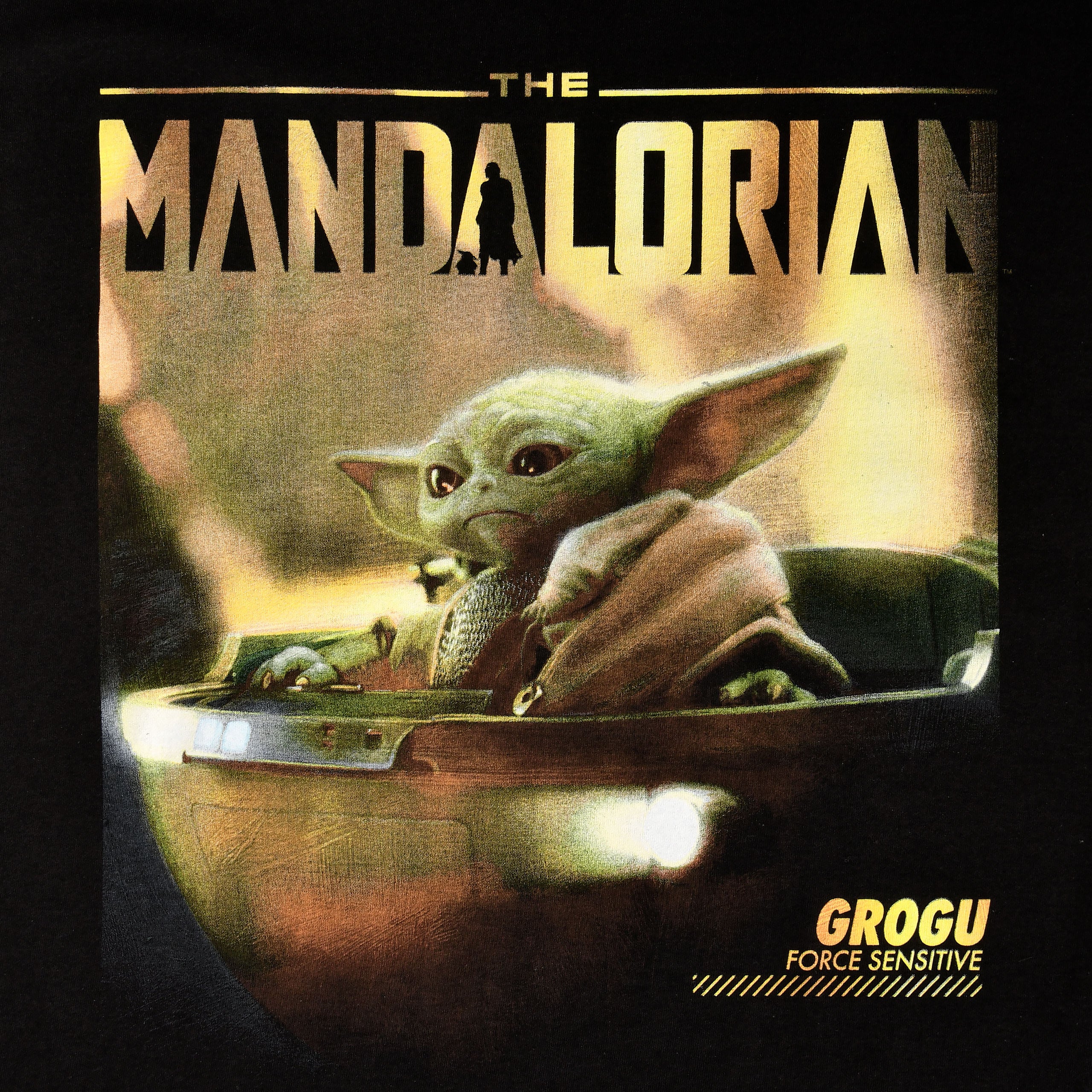 Produktbild Grogu T-shirt svart - Star Wars The Mandalorian