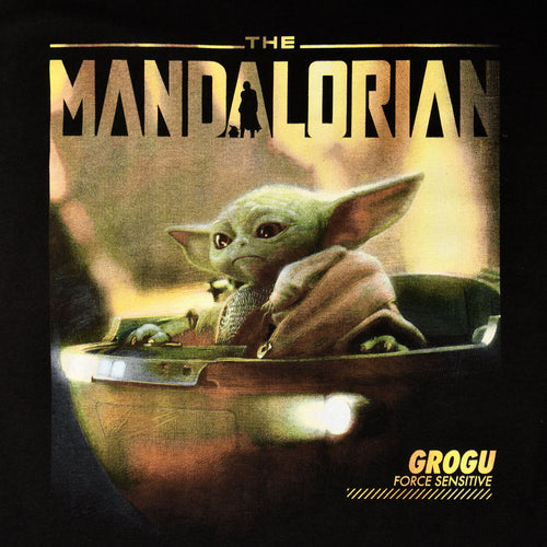 Produktbild Grogu T-shirt svart - Star Wars The Mandalorian