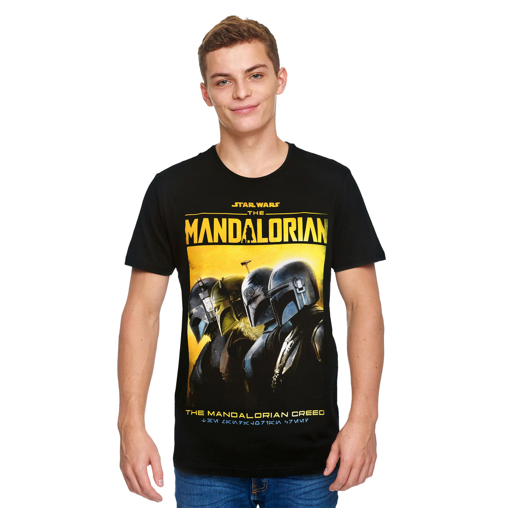 Produktbild Mandalorian Creed T-shirt svart - Star Wars The Mandalorian