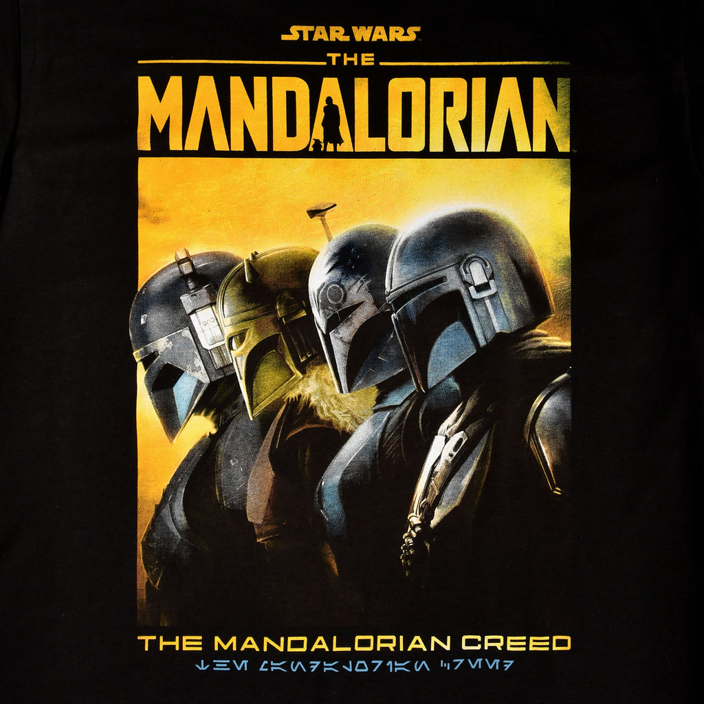 Produktbild Mandalorian Creed T-shirt svart - Star Wars The Mandalorian