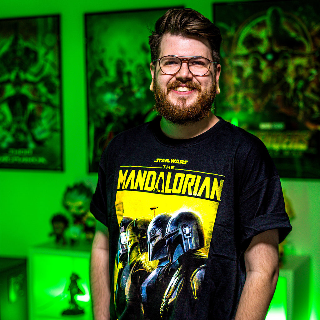 Produktbild Mandalorian Creed T-shirt svart - Star Wars The Mandalorian