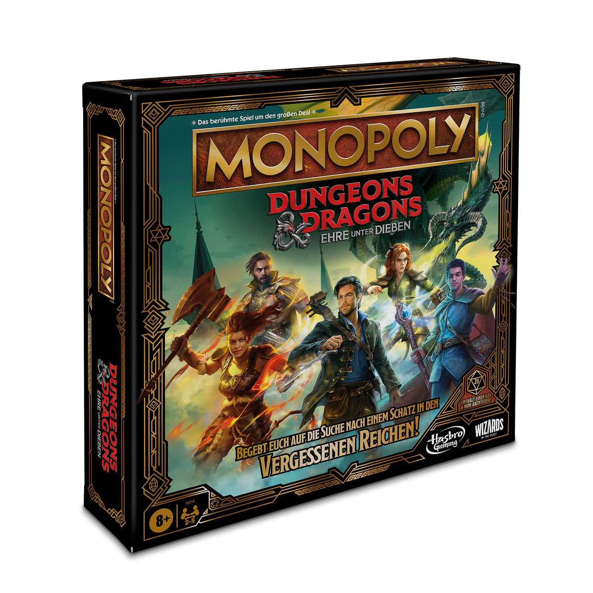 Produktbild Dungeons & Dragons - Ära bland Tjuvar Monopoly