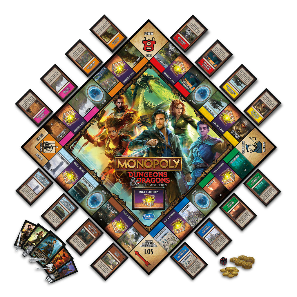 Produktbild Dungeons & Dragons - Ära bland Tjuvar Monopoly
