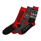 Produktbild Stranger Things - Demogorgon Hunter Strumpor 3-pack