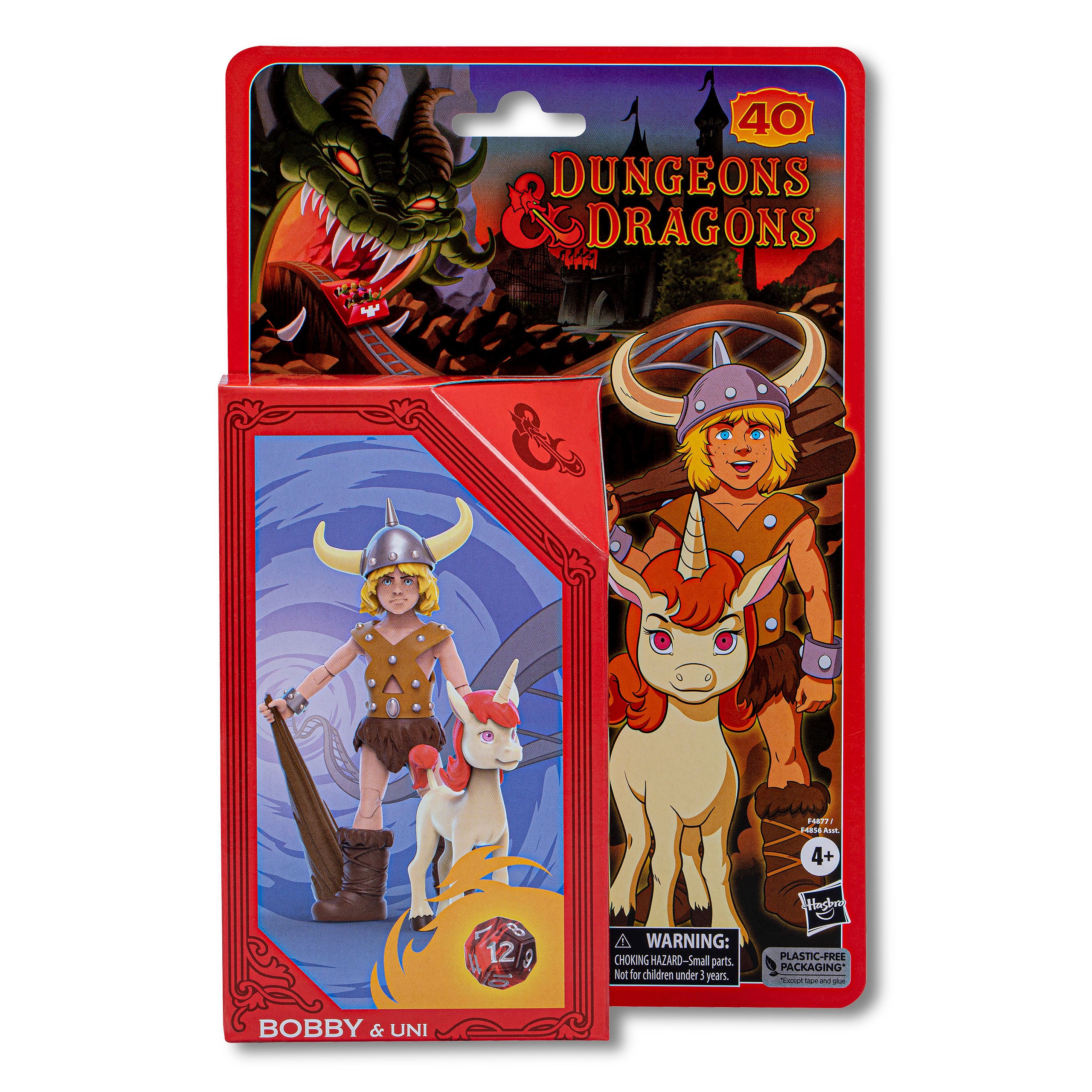 Produktbild Dungeons & Dragons - Bobby & Uni Cartoon Classics Actionfigurer
