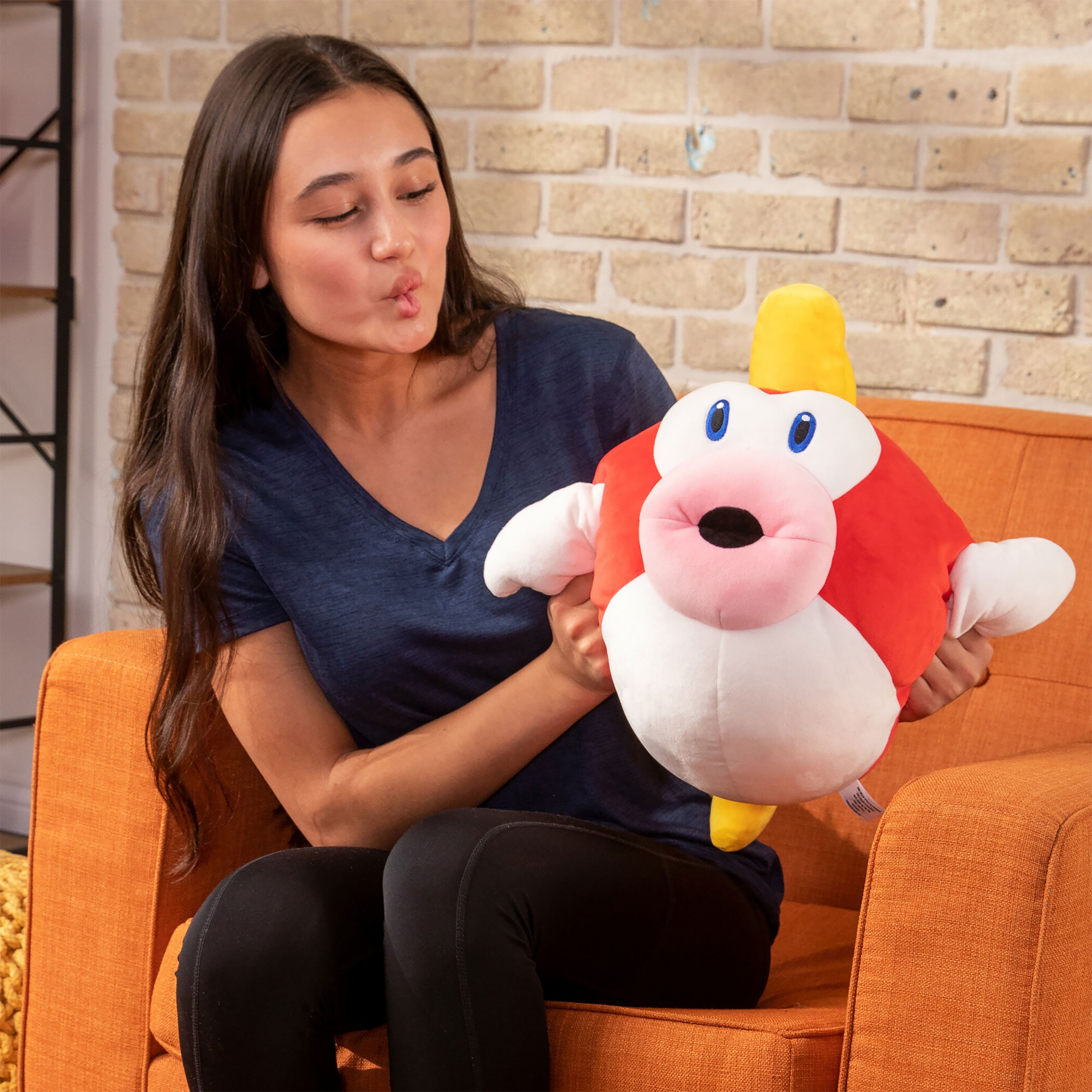 Produktbild Super Mario - Cheep Cheep Mocchi-Mocchi Plyschfigur
