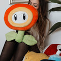 Produktbild Super Mario - Eldblomma Plyschfigur XL