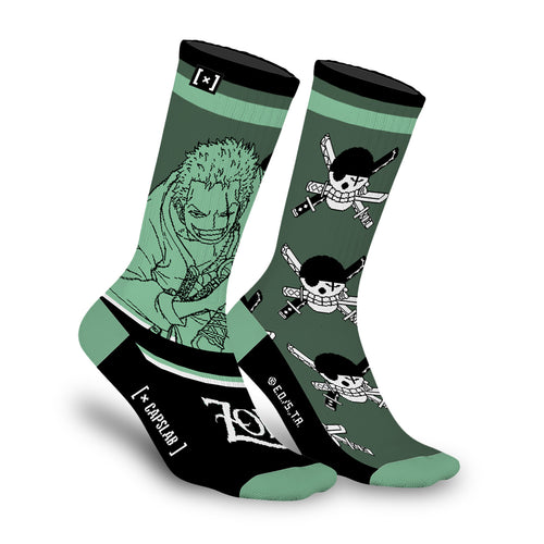 Produktbild One Piece - Roronoa Zoro Capslab Strumpor