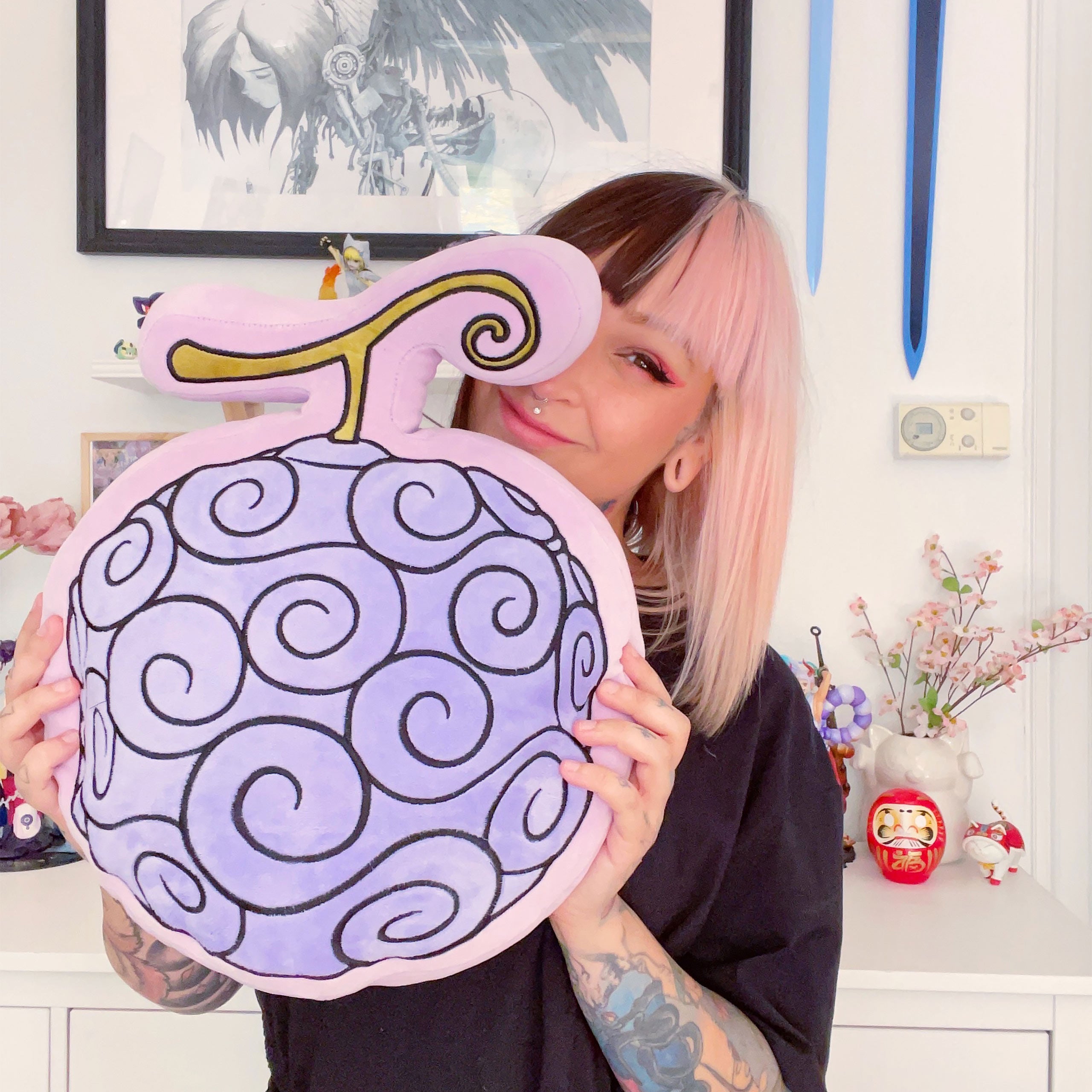 Produktbild One Piece - Gomu Gomu Djävulsfrukt Kudde