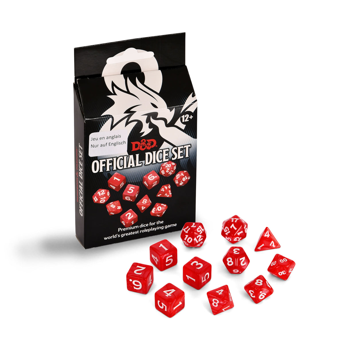 Produktbild Dungeons & Dragons - Officiellt tärningsset 11-delar